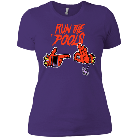 T-Shirts Purple Rush/ / X-Small Run the Pools Women's Premium T-Shirt