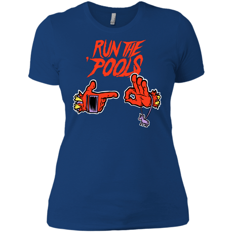 T-Shirts Royal / X-Small Run the Pools Women's Premium T-Shirt