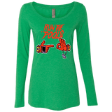 T-Shirts Envy / S Run the Pools Women's Triblend Long Sleeve Shirt