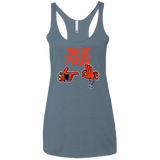 T-Shirts Indigo / X-Small Run the Pools Women's Triblend Racerback Tank
