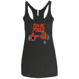 T-Shirts Vintage Black / X-Small Run the Pools Women's Triblend Racerback Tank