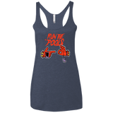 T-Shirts Vintage Navy / X-Small Run the Pools Women's Triblend Racerback Tank
