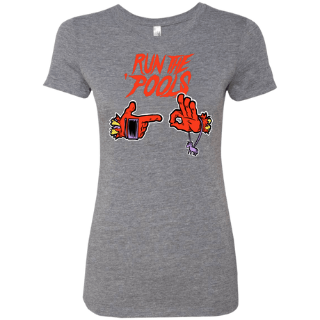 T-Shirts Premium Heather / S Run the Pools Women's Triblend T-Shirt