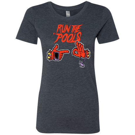 T-Shirts Vintage Navy / S Run the Pools Women's Triblend T-Shirt
