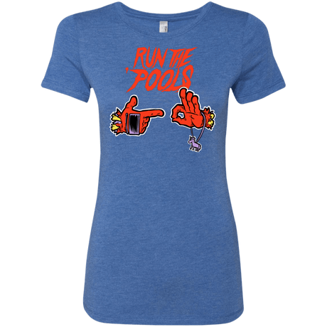 T-Shirts Vintage Royal / S Run the Pools Women's Triblend T-Shirt