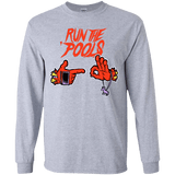 T-Shirts Sport Grey / YS Run the Pools Youth Long Sleeve T-Shirt