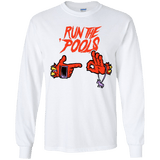 T-Shirts White / YS Run the Pools Youth Long Sleeve T-Shirt