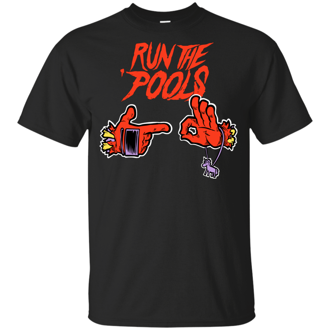 T-Shirts Black / YXS Run the Pools Youth T-Shirt