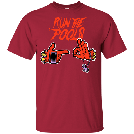 T-Shirts Cardinal / YXS Run the Pools Youth T-Shirt