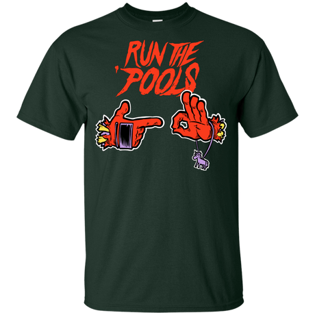 T-Shirts Forest / YXS Run the Pools Youth T-Shirt