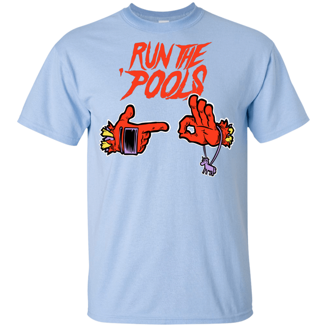 T-Shirts Light Blue / YXS Run the Pools Youth T-Shirt