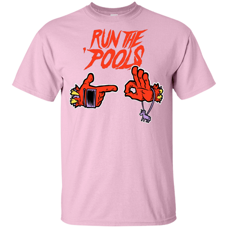 T-Shirts Light Pink / YXS Run the Pools Youth T-Shirt