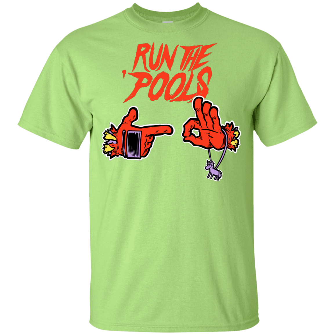 T-Shirts Mint Green / YXS Run the Pools Youth T-Shirt