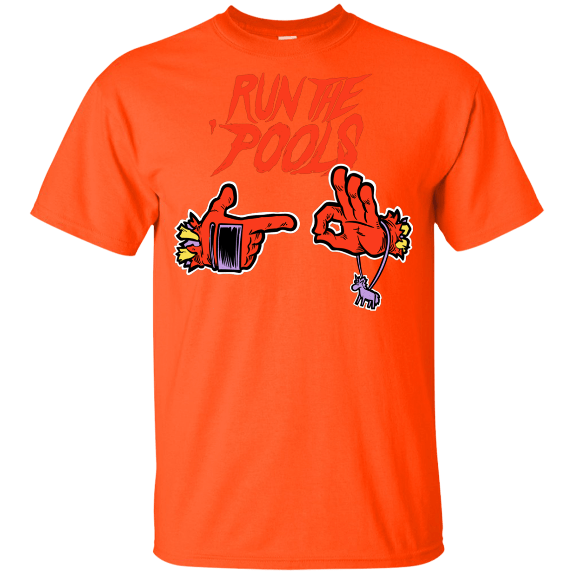 T-Shirts Orange / YXS Run the Pools Youth T-Shirt