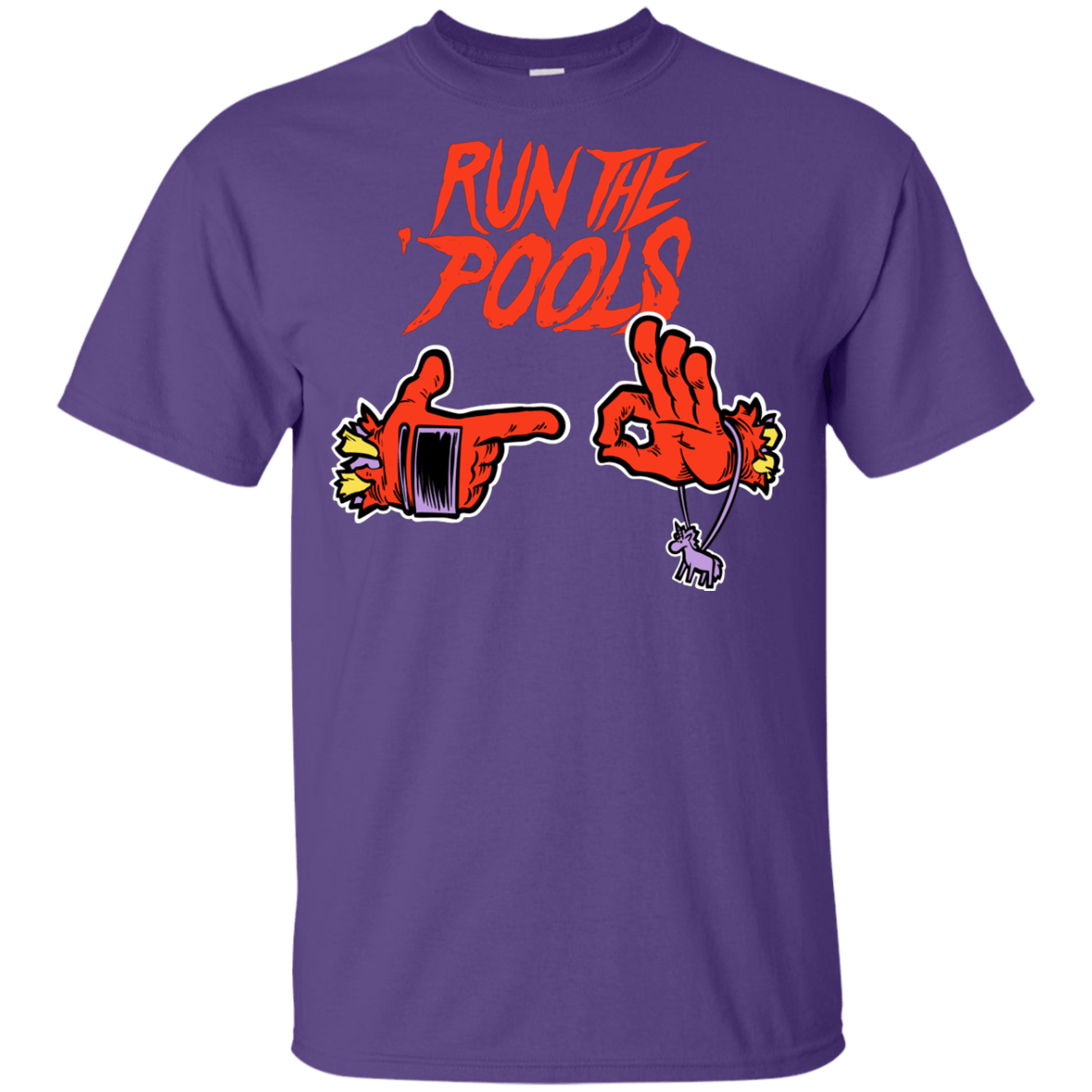 T-Shirts Purple / YXS Run the Pools Youth T-Shirt