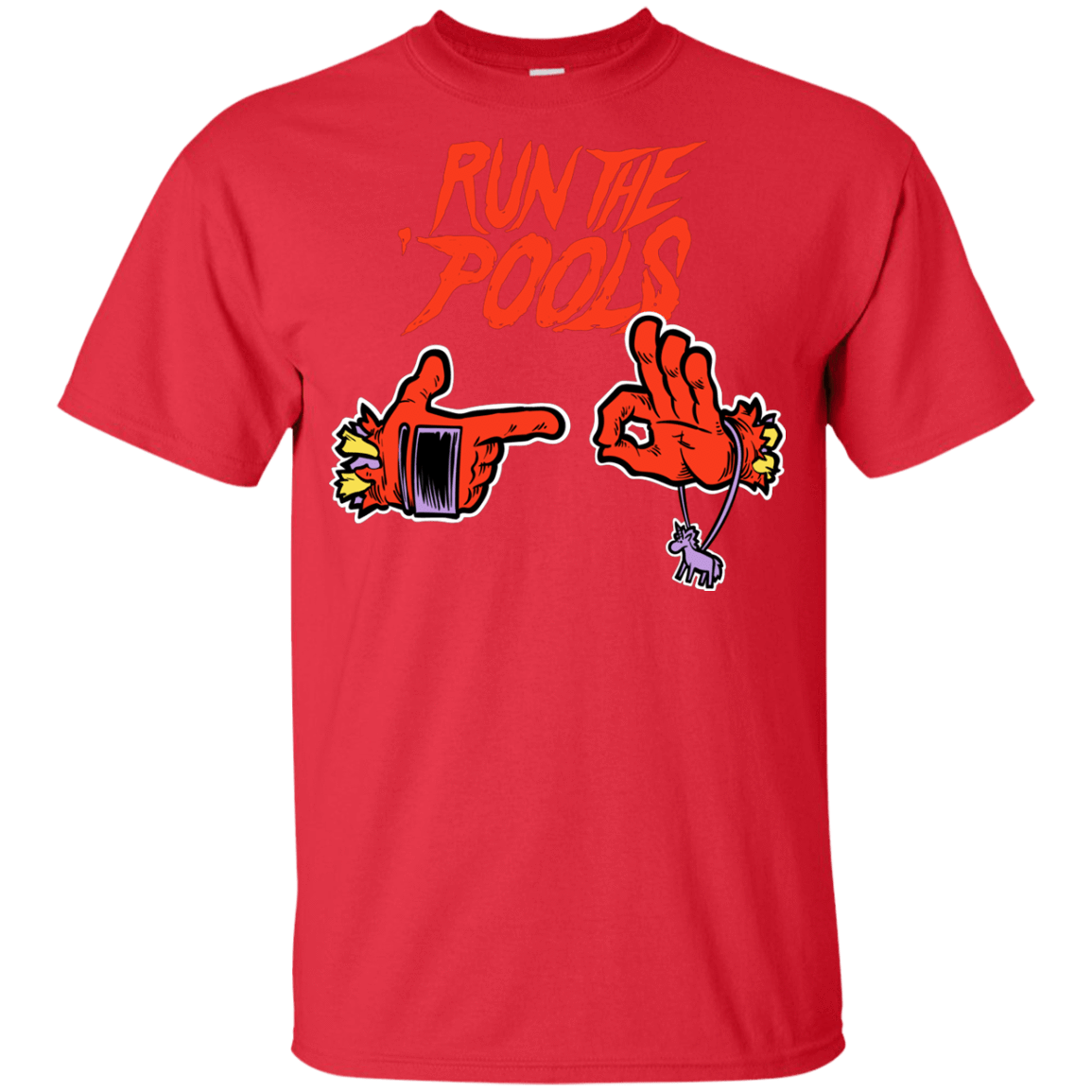 T-Shirts Red / YXS Run the Pools Youth T-Shirt