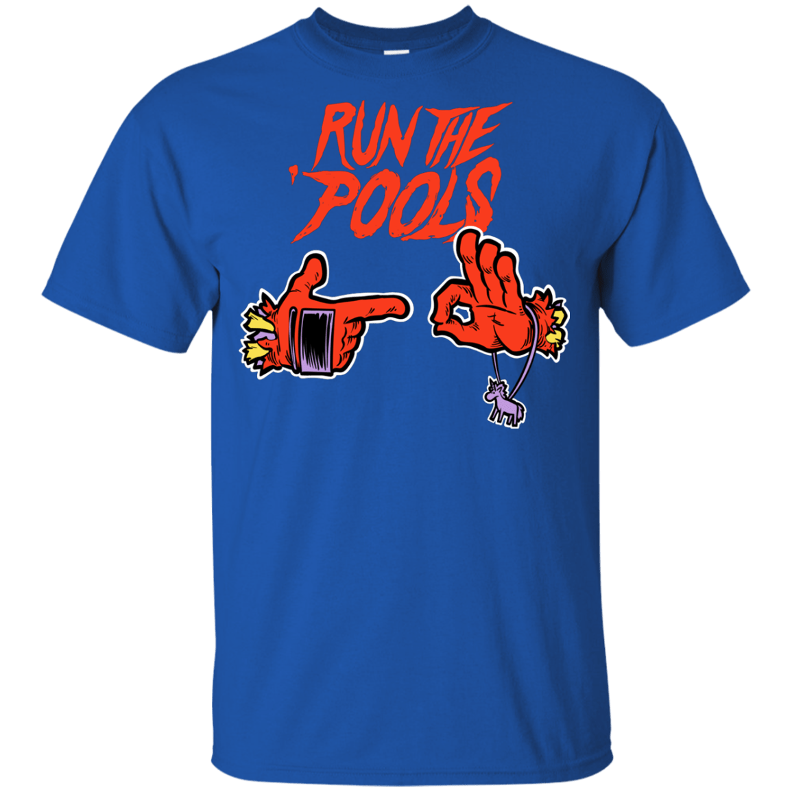 T-Shirts Royal / YXS Run the Pools Youth T-Shirt