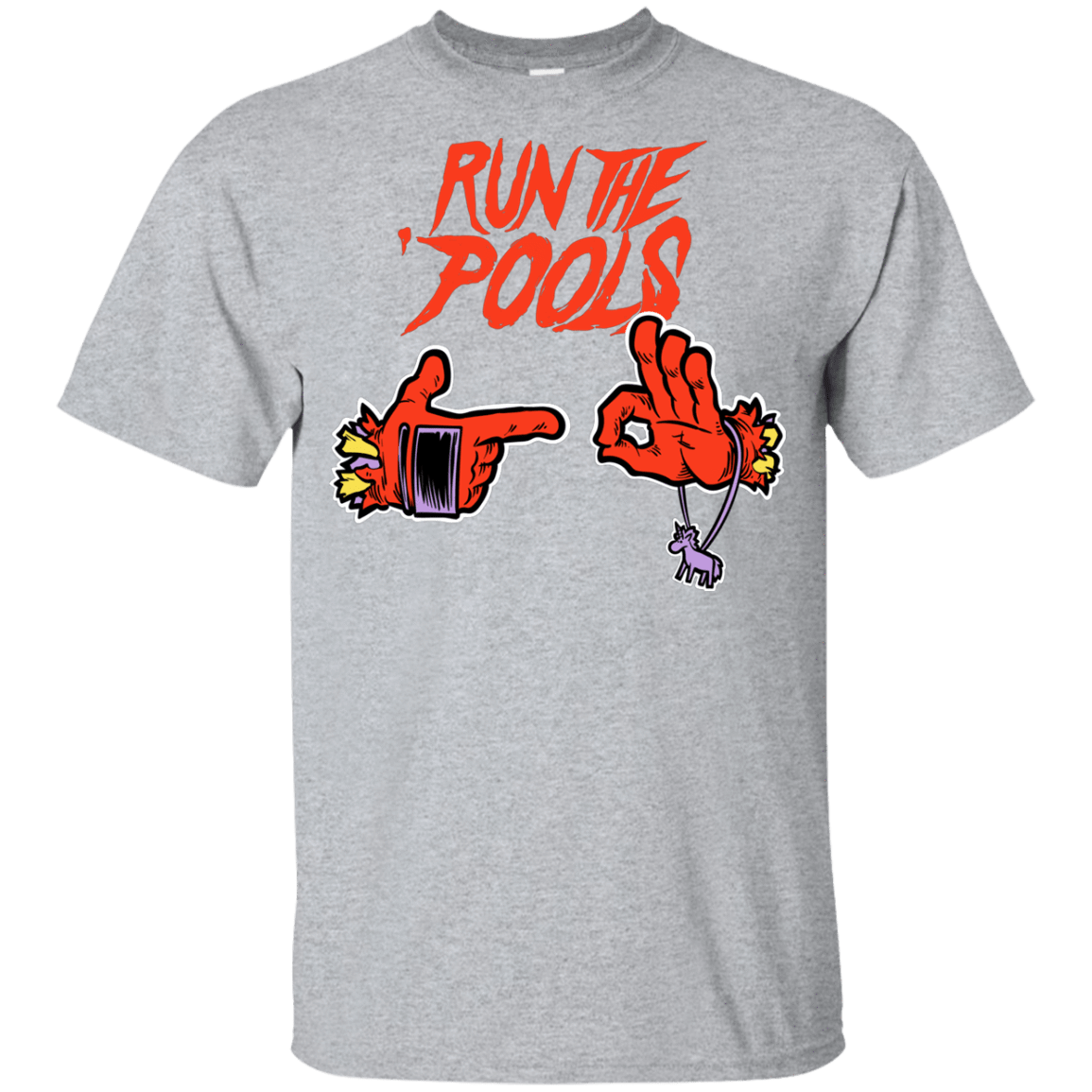 T-Shirts Sport Grey / YXS Run the Pools Youth T-Shirt