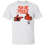 T-Shirts White / YXS Run the Pools Youth T-Shirt