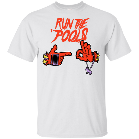 T-Shirts White / YXS Run the Pools Youth T-Shirt