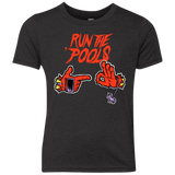 T-Shirts Vintage Black / YXS Run the Pools Youth Triblend T-Shirt