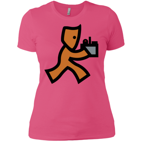 T-Shirts Hot Pink / X-Small RUN Women's Premium T-Shirt