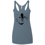 T-Shirts Indigo / X-Small Run Women's Triblend Racerback Tank