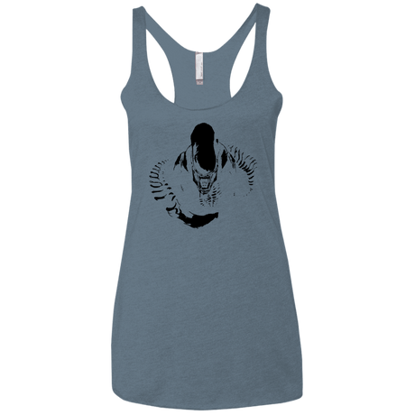 T-Shirts Indigo / X-Small Run Women's Triblend Racerback Tank