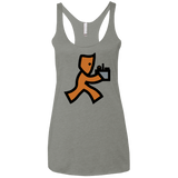T-Shirts Venetian Grey / X-Small RUN Women's Triblend Racerback Tank
