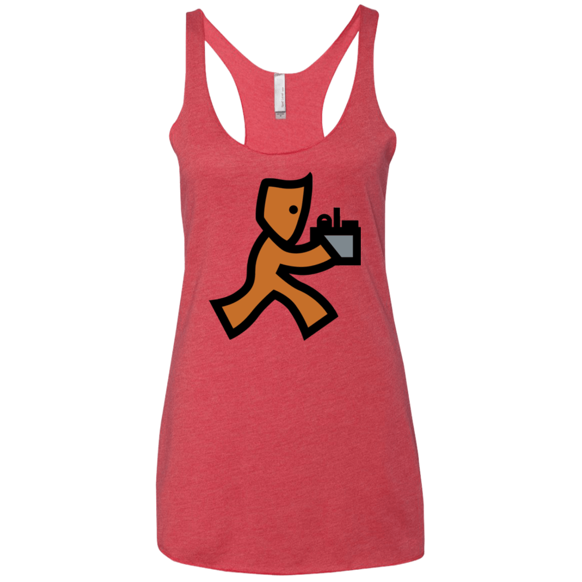 T-Shirts Vintage Red / X-Small RUN Women's Triblend Racerback Tank