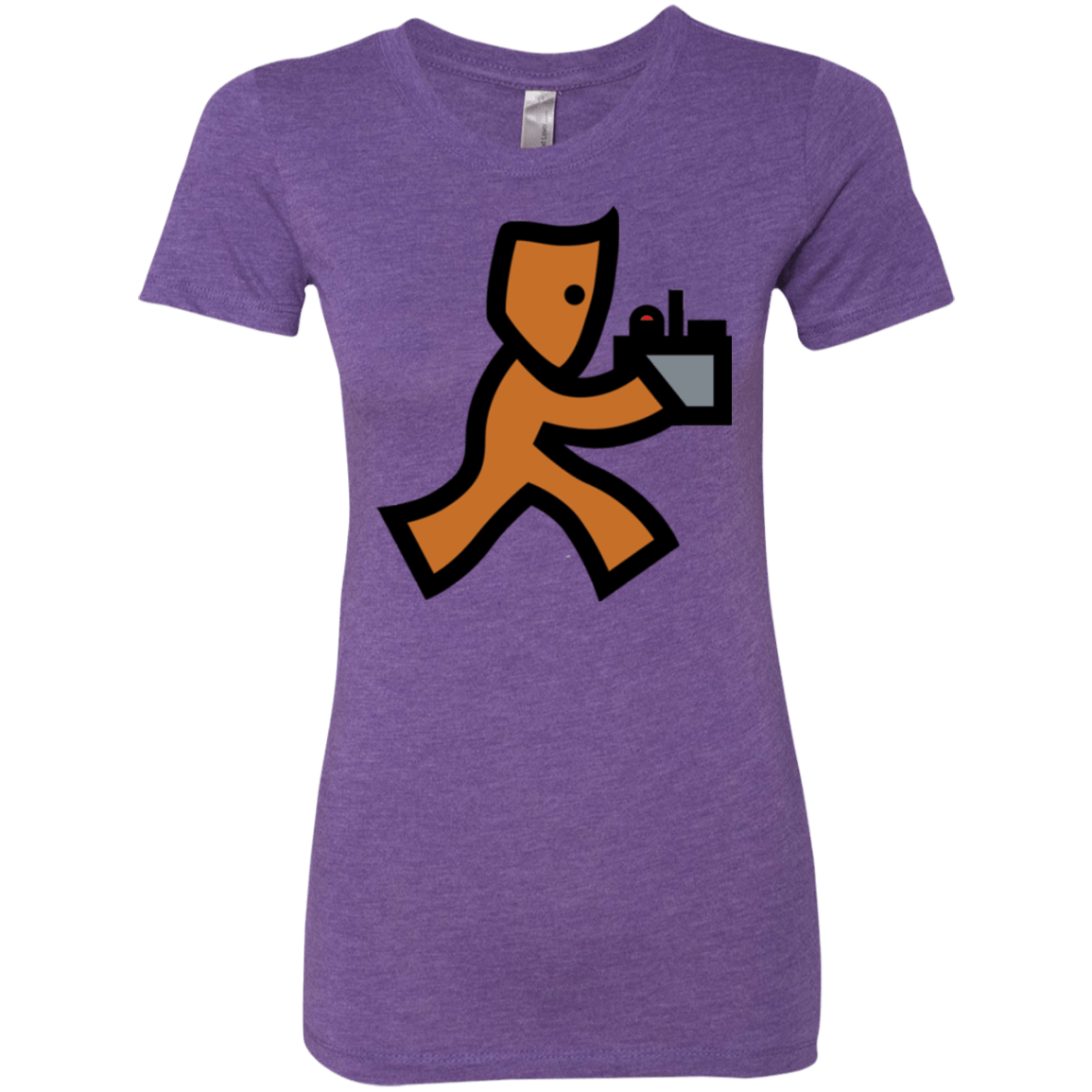 T-Shirts Purple Rush / Small RUN Women's Triblend T-Shirt