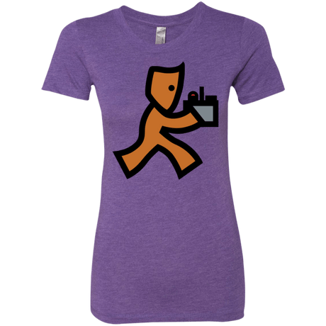 T-Shirts Purple Rush / Small RUN Women's Triblend T-Shirt