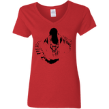 T-Shirts Red / S Run Women's V-Neck T-Shirt