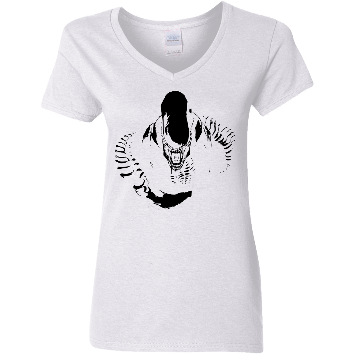 T-Shirts White / S Run Women's V-Neck T-Shirt
