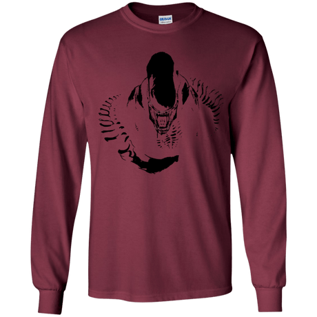 T-Shirts Maroon / YS Run Youth Long Sleeve T-Shirt