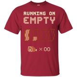 T-Shirts Cardinal / Small Running on Empty T-Shirt