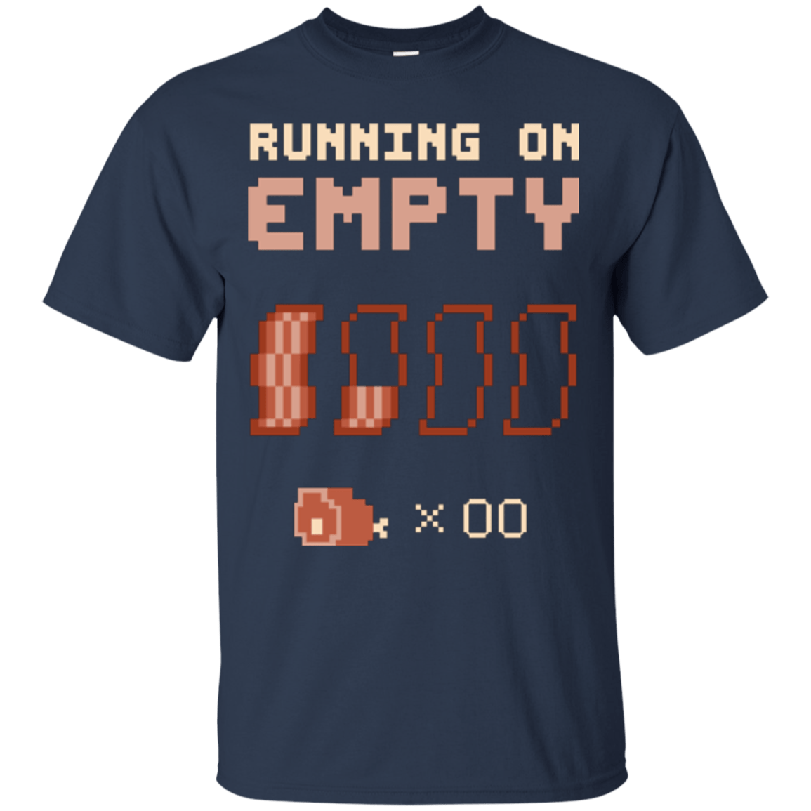 T-Shirts Navy / Small Running on Empty T-Shirt