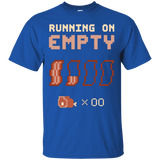T-Shirts Royal / Small Running on Empty T-Shirt