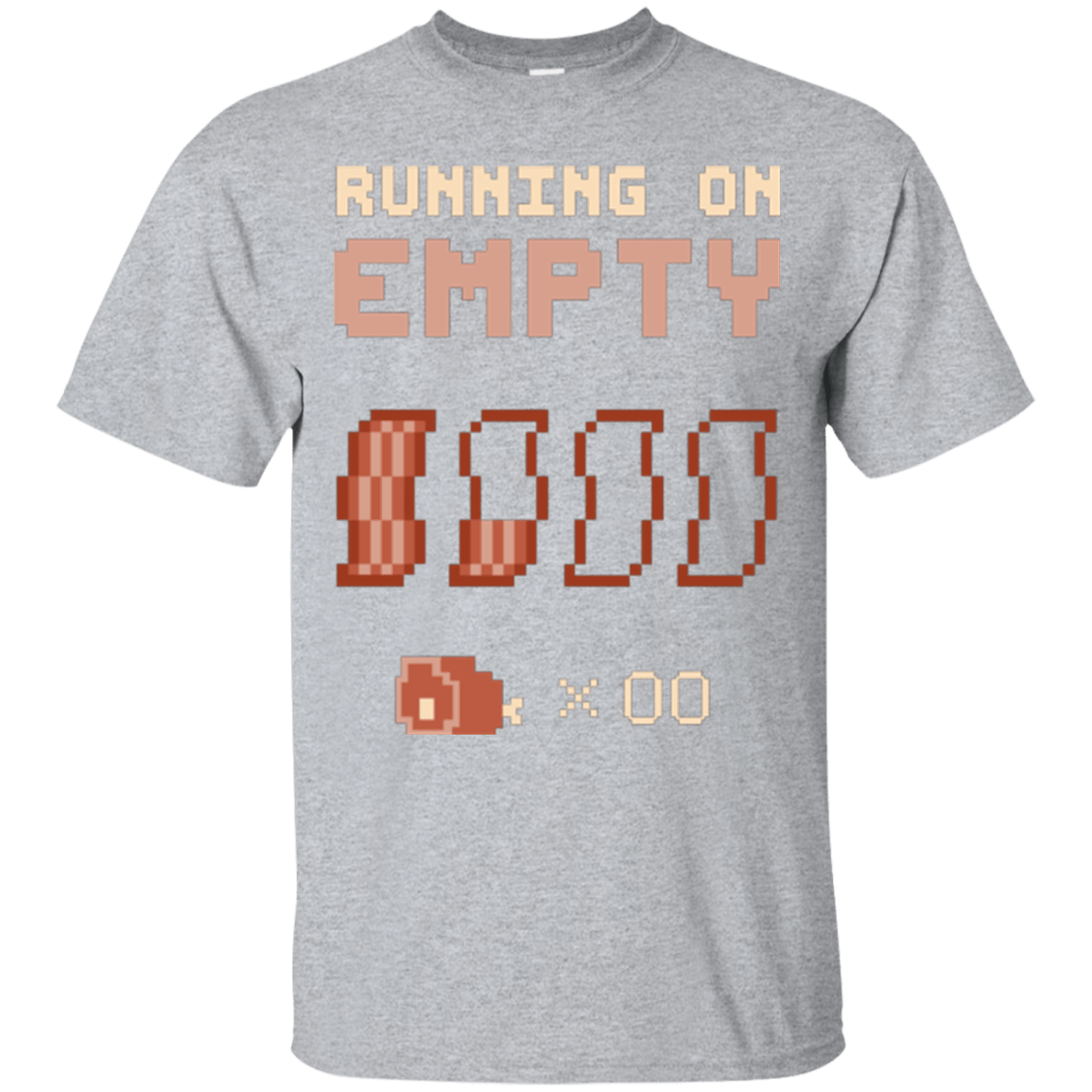 T-Shirts Sport Grey / Small Running on Empty T-Shirt