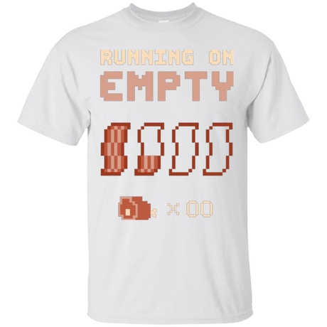 T-Shirts White / Small Running on Empty T-Shirt