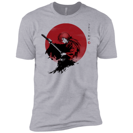 T-Shirts Heather Grey / YXS Rurouni Boys Premium T-Shirt