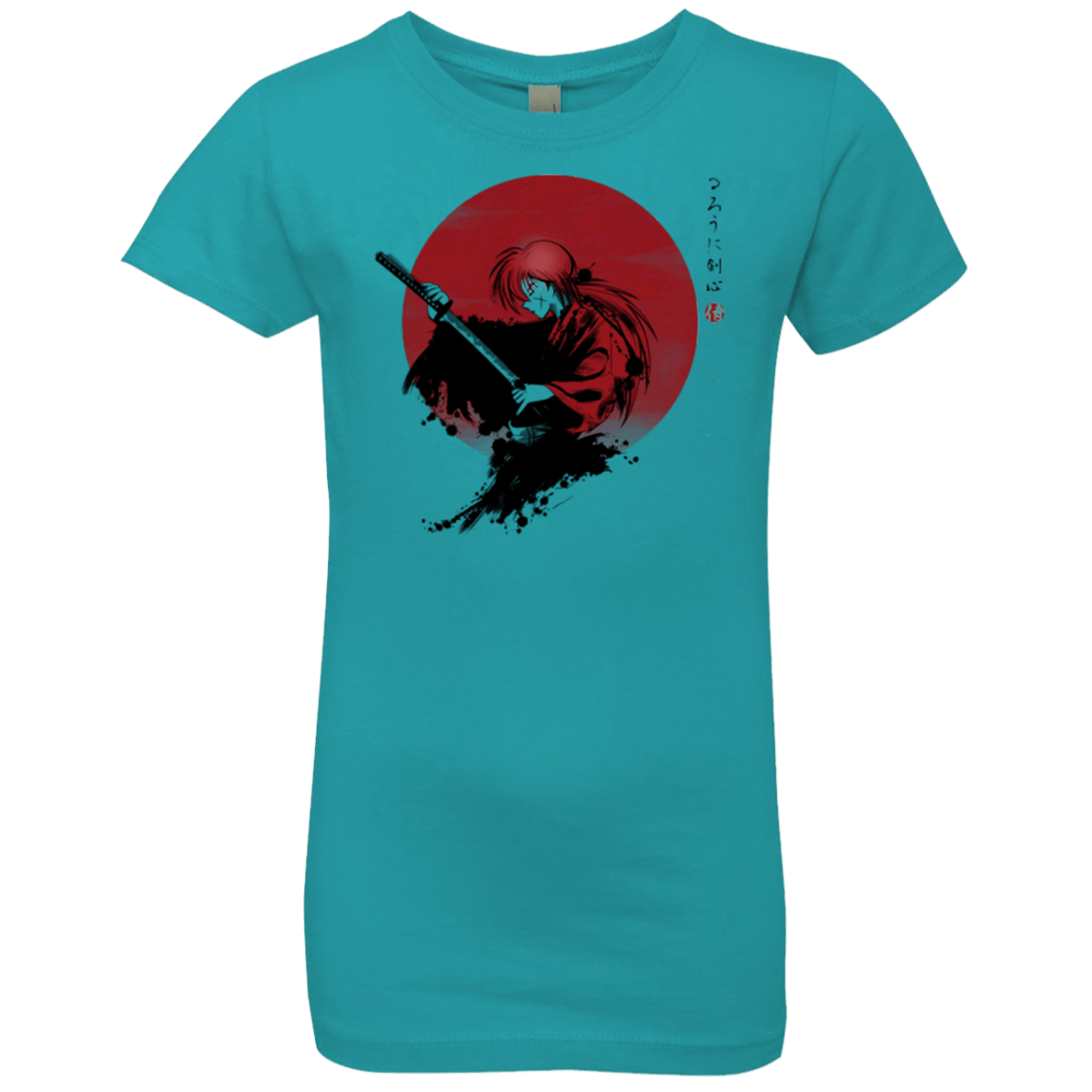 T-Shirts Tahiti Blue / YXS Rurouni Girls Premium T-Shirt