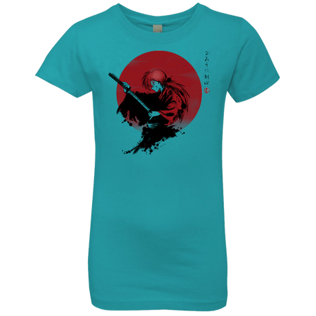 T-Shirts Tahiti Blue / YXS Rurouni Girls Premium T-Shirt