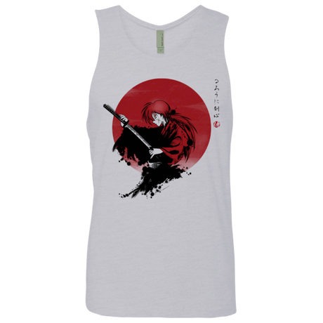 T-Shirts Heather Grey / Small Rurouni Men's Premium Tank Top