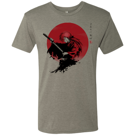 T-Shirts Venetian Grey / Small Rurouni Men's Triblend T-Shirt