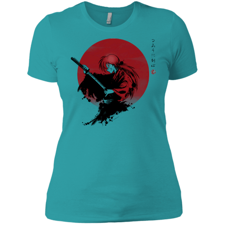 T-Shirts Tahiti Blue / X-Small Rurouni Women's Premium T-Shirt