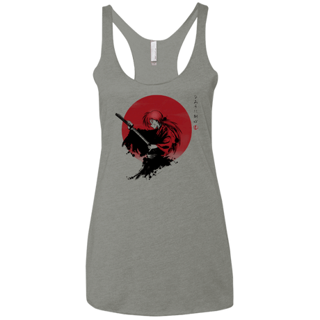 T-Shirts Venetian Grey / X-Small Rurouni Women's Triblend Racerback Tank