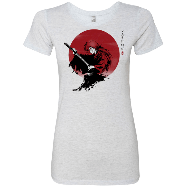 T-Shirts Heather White / Small Rurouni Women's Triblend T-Shirt