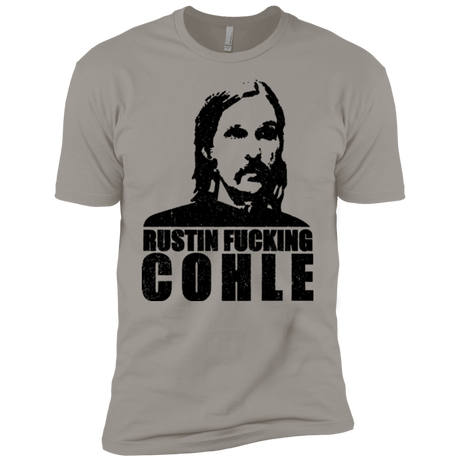 T-Shirts Light Grey / YXS Rustin Fucking Cohle Boys Premium T-Shirt