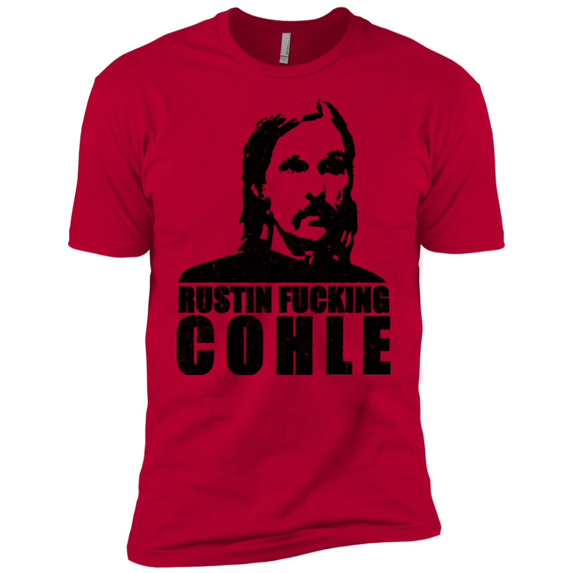 T-Shirts Red / YXS Rustin Fucking Cohle Boys Premium T-Shirt